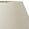 Seychelles 30cm Cream Slubby Cotton Empire Lampshade