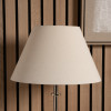 Seychelles 30cm Cream Slubby Cotton Empire Lampshade