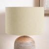 Lino 50cm Butterscotch Self Lined Linen Drum Shade