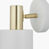 Biba White and Gold Wall Light