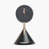 Astarion Matt Black and Gold LED Wall Light