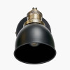 Augusto Black and Gold Task Wall Light