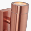 Lantana Copper Metal Dual PIR Wall Light