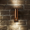 Lantana Copper Metal Dual PIR Wall Light