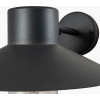 Carina Dark Grey Metal Outdoor Wall Light