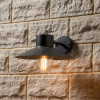 Carina Dark Grey Metal Outdoor Wall Light