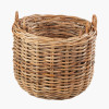 Tobs S/3 Chunky Rattan Round Logs Baskets