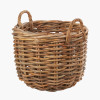 Tobs S/3 Chunky Rattan Round Logs Baskets