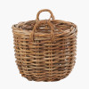 Tobs S/3 Chunky Rattan Round Logs Baskets