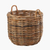 Tobs S/3 Chunky Rattan Round Logs Baskets