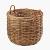 Tobs S/3 Chunky Rattan Round Logs Baskets