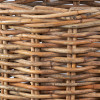 Tobs S/3 Chunky Rattan Round Logs Baskets