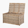 Tobs S/3 Grey Kubu Rattan Basket Chests