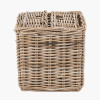 Tobs S/5 Grey Kubu Rattan Rectangular Storage Baskets