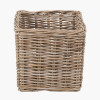 Tobs S/5 Grey Kubu Rattan Rectangular Storage Baskets