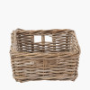 Tobs S/5 Grey Kubu Rattan Rectangular Storage Baskets