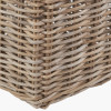 Tobs S/5 Grey Kubu Rattan Rectangular Storage Baskets