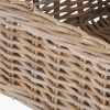 Tobs S/4 Grey Kubu Rattan Rectangular Storage Trays