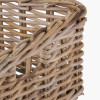 Tobs S/4 Grey Kubu Rattan Rectangular Storage Trays