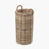 Tobs Grey Kubu Rattan Umbrella Basket