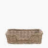 Tobs S/5 Grey Kubu Rattan Basket Dog Beds