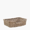 Tobs S/5 Grey Kubu Rattan Basket Dog Beds