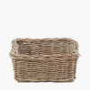 Tobs S/5 Grey Kubu Rattan Basket Dog Beds