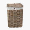 Tobs S/2 Grey Kubu Rattan Square Linen Baskets