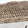 Tobs S/2 Grey Kubu Rattan Square Linen Baskets