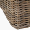 Tobs S/2 Grey Kubu Rattan Square Linen Baskets