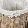 Tobs S/2 Grey Kubu Rattan Round Linen Baskets