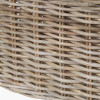 Tobs S/2 Grey Kubu Rattan Rectangular Storage Baskets with Inset Handles