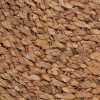 Woven Light Brown Water Hyacinth Round Rug