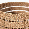 S/3 Seagrass Natural Round Baskets