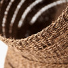 S/3 Seagrass Natural Round Baskets