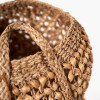 S/3 Water Hyacinth Round Handled Baskets