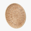 Natural Rattan Round Basket Tray