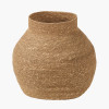 Seagrass Natural Urn Shaped Basket