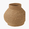 Seagrass Natural Urn Shaped Basket