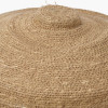 Seagrass Natural Lidded Round Basket