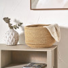 Seagrass Natural Round Basket