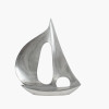 Silver Metal Sailing Boat Ornament