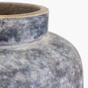 Vulcan Grey Volcanic Effect Stoneware Vase