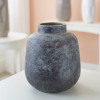 Vulcan Grey Volcanic Effect Stoneware Vase