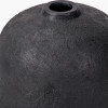 Black Fibrestone Decorative Vase Tall