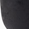 Black Fibrestone Decorative Vase Tall