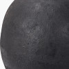 Black Fibrestone Decorative Vase