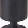 Matt Black Metal Pillar Candle Holder Large