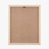 S/2 Natural Abstract Canvases with Natural Frame