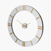 Mirror and Gold 2 Piece Open Wall Clock